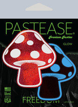 Pastease mushroom glow in the dark red &amp; white - $32.49