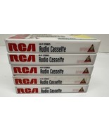VTG RCA Hi Fi Stero 60M Audio Cassette Lot Of 5  - $13.79 CAD