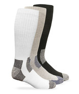 Carolina Ultimate Mens Steel Toe Boot Cushion Work Crew Socks 2 Pair Pack - $17.82 CAD