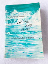 1969 Sound And Sense Paperback Book By Laurence Perrine - £9.39 GBP