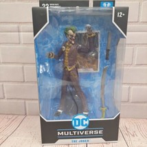 NIB Mcfarlane Toys Dc Multiverse Arkham City The Joker 7&quot; Action Figure - £14.89 GBP