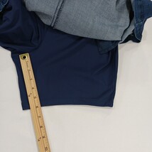 S.C. & Co. Denim Skort Women’s Blue Pull-On Stretch Mini Skirt Size Large image 13