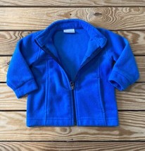 Columbia Baby’s Full zip Fleece jacket size 12-18 Months Blue E11 - £8.49 GBP