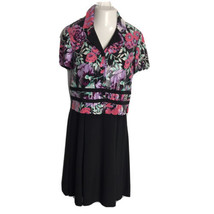 K Petite Collection Black Classy Dress with Blazer ~ Sz 10P ~ Knee Length - $22.49