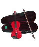 Merano 4/4 Violin ,Case, Bow ~ Red - £78.17 GBP