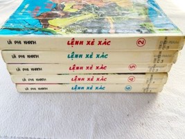 Lot of 5 Lệnh Xẻ Xác Vol 2, 3, 4, 5, 6  Lã Phi Khanh, Vietnamese Tiểu Thuyết, PB - £59.95 GBP