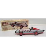 *B1) 2007 Schylling Collector Series Gray Spiral Race Car Tin Wind Motor... - $29.69