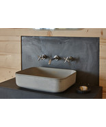 Sink | Concrete Sink | Round Sink | LIGHT GREY Color V_22   - £197.83 GBP+