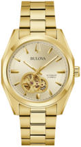 Bulova Surveyor Automatic Gold Tone Mens Watch 97A182 - $467.28