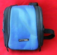 Nintendo Ds Game Bag Travel Case Royal Blue &amp; Black Includes 1 Stylus Pen Mesh - £13.10 GBP