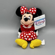 Disney Store Minnie Mouse Bean Bag Plush 9&quot; - $9.89