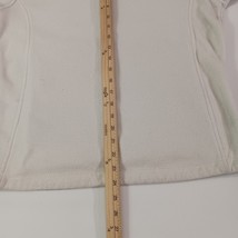 The North Face Full Zip Jacket Women's Size Small White/Gray Zip Pockets AUE3 image 7