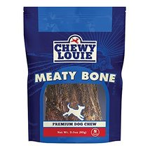 CHEWY LOUIE Small Meaty Bone 6pk - One Ingredient, Flavor Packed for Pic... - $44.99