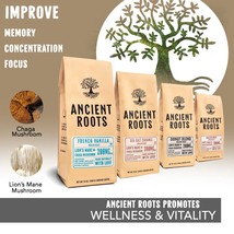 Ancient Roots, Medium Roast Flavored Coffee with Benefits of Mushroom, 12 ounces - £13.98 GBP+