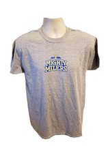 NYRR New York Road Runners Mighty Milers Adult Medium Gray TShirt - £11.68 GBP