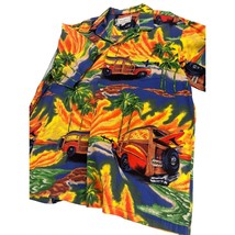 Vintage Kalaheo Men Hawaiian Shirt Camp Made In USA Pocket Button Up XL - £38.69 GBP