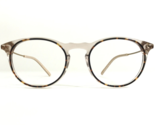 Cole Haan Eyeglasses Frames CH5028 237 Tortoise Clear Gold Round 50-20-135 - £58.98 GBP