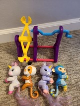 WowWee Fingerlings 4 Monkey Playset ^ - $30.00