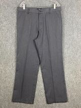 Dockers Signature Khakis Men&#39;s 36x30 Straight Fit D2 Cotton Blend Gray - $328.82 MXN