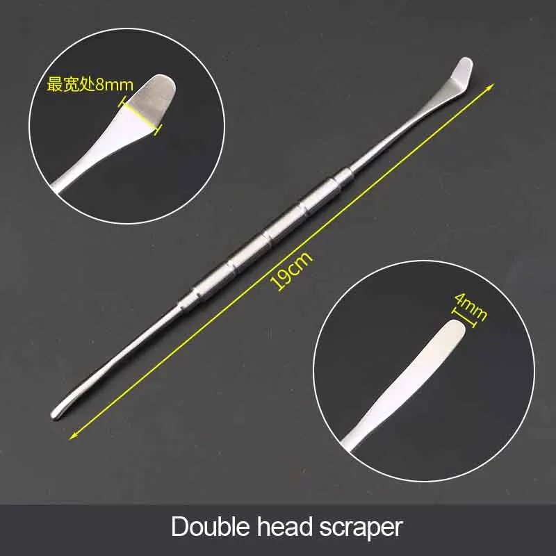 Strument kit stainless steel nasal plastic instrument double end stripper rib cartilage thumb200