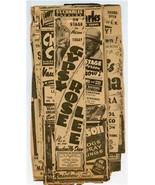 Stack of 1940&#39;s New Orleans Vaudeville &amp; Live Entertainment Newspaper Cl... - £68.21 GBP