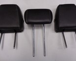 13 - 19  FORD ESCAPE REAR HEADREST HEAD REST SET BLACK LEATHER OEM FREE ... - $84.00