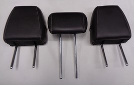 13 - 19 Ford Escape Rear Headrest Head Rest Set Black Leather Oem Free Shipping - $84.00