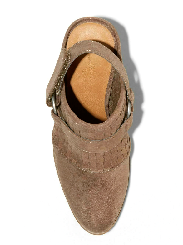 Universal Thread Damen Olive Rücken Träger Absatz Stiefel - Taupe 6W Neu IN Item image 3
