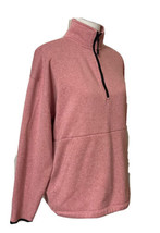 Athletic Long Sleeve Pullover Victoria&#39;s Secret PINK Shirt High Neck Sz M - £15.37 GBP