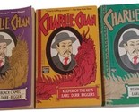 Lot of 3 Charlie Chan Vintage Mystery Paperbacks Black Camel Behind That... - $11.83