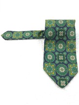 Vintage Men&#39;s 100% Silk Christian Dior Neck Tie Abstract Art Monogram Tie Dior E - £71.14 GBP