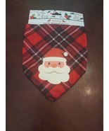 Holiday Pet Bandana Santa Claus Size Medium-Brand New-SHIPS N 24 HOURS - £11.73 GBP