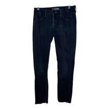 Hudson Women&#39;s Jeans Size 27 Straight Leg Dark Wash Blue Low Rise Denim ... - $16.50