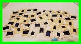 LARGE 40+ Vintage Photo Slides Amateur Film Old Pictures Lot ~ Most Are Labeled  - £23.73 GBP