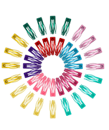 40 Pcs Double Grip Hair Clips Metal Snap Hair Clips Double Snap Barrette... - €11,26 EUR