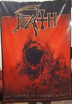 DEATH The Sound of Perseverance FLAG CLOTH POSTER BANNER CD DEATH METAL - £15.73 GBP