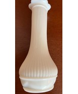 Vintage Randall #3 Ribbed White Milk Glass Bud Vase 6-Petal Flower Rim 6&quot; - €9,40 EUR