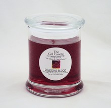 Dragons Blood Scented Gel Candle - 120 Hour Deco Jar - £12.25 GBP