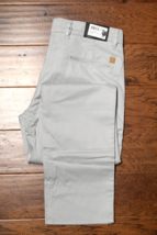 HUGO BOSS Homme Schino Slim Fit Coton Extensible Beige Clair Pantalon 34x32 - $63.99