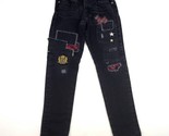 Polo Ralph Lauren Girls The Astor Slim Boyfriend Patched Denim Jeans Siz... - $28.70