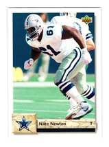 1992 Upper Deck #542 Nate Newton Dallas Cowboys - £1.59 GBP