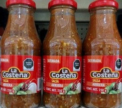 3X LA COSTENA SALSA ARRIERA TOMATOED ( TATEMADA ) 3 BOTTLES 250g EACH FR... - $445.24 MXN