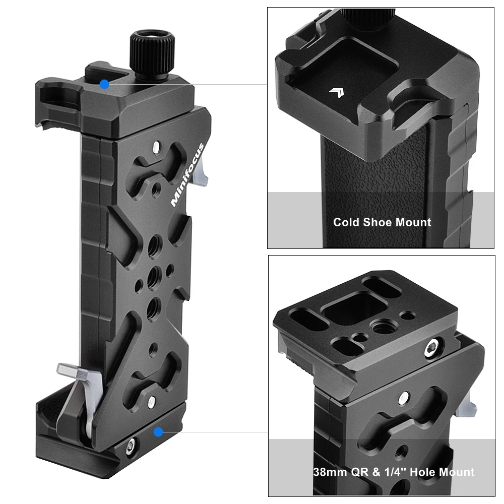 Sporting A Phone TrA Mount Adapter with Cold Shoe Universal A A Tablet Holder fo - £55.94 GBP