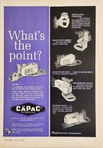 1965 Print Ad Capac Heavy Duty Ignition Parts Wells Mfg Fond du Loc,Wisconsin - £12.69 GBP