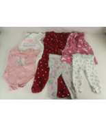 Girl Clothes Size 6-9 Months Mixed Brands Lot Of 6 Pieces (D) - $21.71 CAD