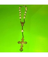 Small vintage rosary hand bracelet - $32.49 CAD