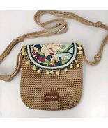 Sakroots Crossbody Bag Women&#39;s Purse Woven Floral Boho - $16.83