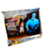 Disney 100 Storytellers Aladdin &amp; Genie Action Figures Cave of Wonders New - £8.92 GBP