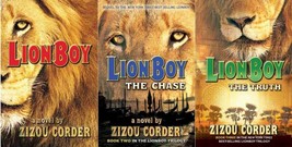 Zizou Corder LION BOY TRILOGY Childrens Adventure Series Set of Paperbacks 1-3 - £18.21 GBP