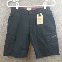 Levis Relaxed Fit XX Cargo Shorts Boys 14 Regular Size 27W Black - £11.64 GBP